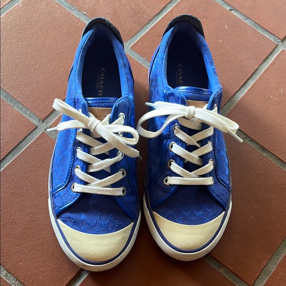 Coach Blue Sneakers